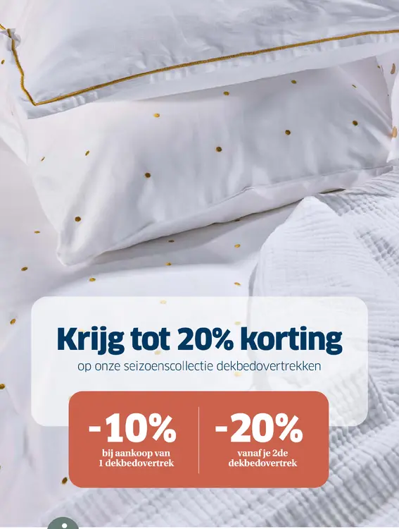 Promotie: dekbedovertrekken