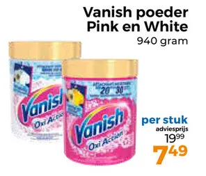 Aanbieding: Vanish poeder