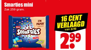 Aanbieding: Smarties mini