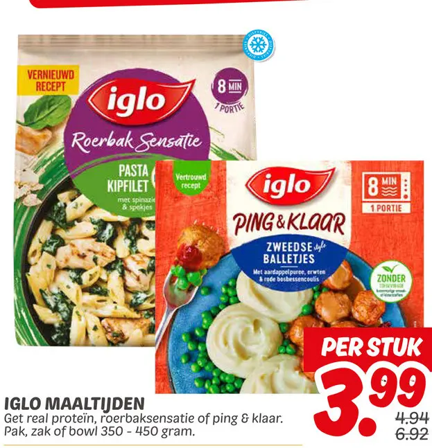 Aanbieding: Iglo maaltijden