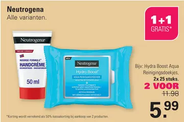 Aanbieding: Neutrogena Alle varianten