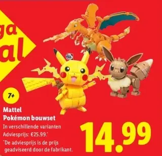 Aanbieding: Pokémon bouwset