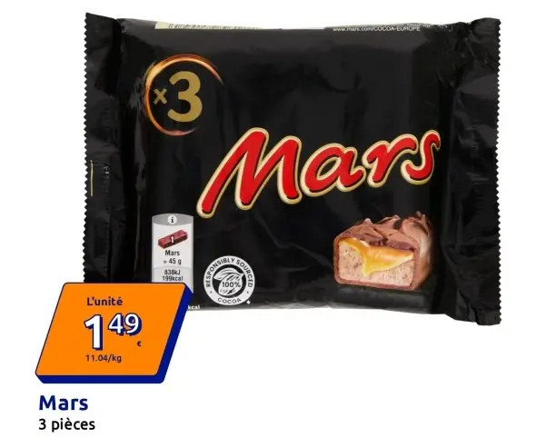 Offre: Mars
