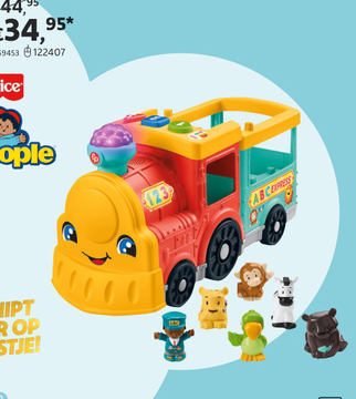 Aanbieding: Fisher Price Little People ABC Express trein