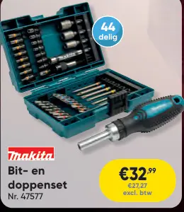 Aanbieding: Bit- en doppenset
