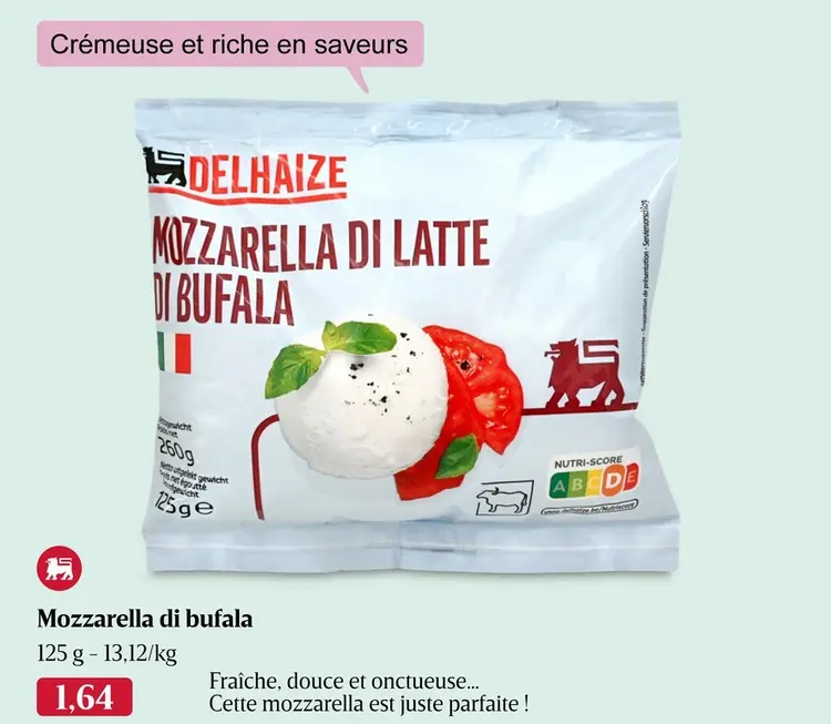 Offre: Mozzarella di bufala