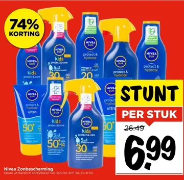 Aanbieding: Nivea Zonbescherming