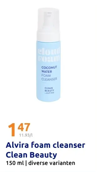 Aanbieding: foam cleanser