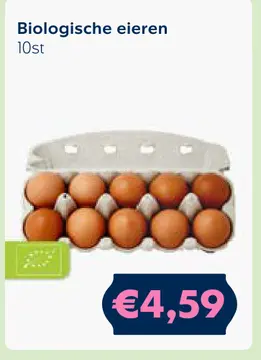 Aanbieding: Biologische eieren