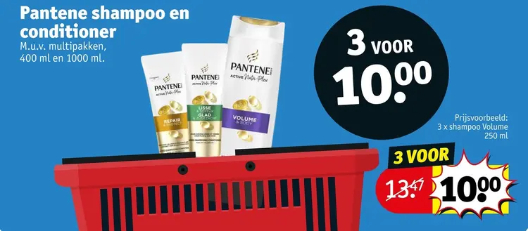 Promotie: Shampoo en conditioner