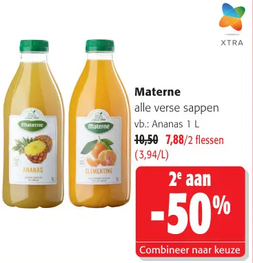 Promotie: alle verse sappen
