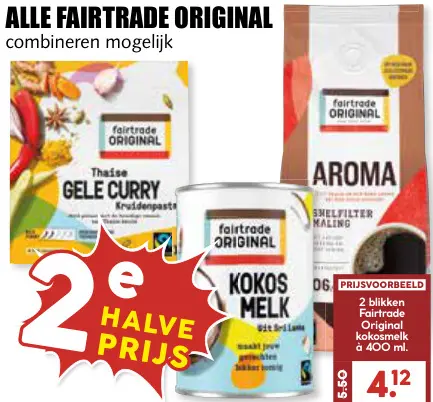Aanbieding: Fairtrade original
