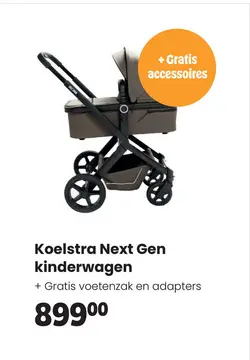 Aanbieding: Koelstra NEXT Gen Kinderwagen