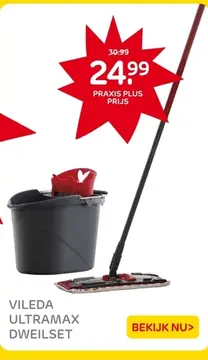 Aanbieding: VILEDA ULTRAMAX DWEILSET