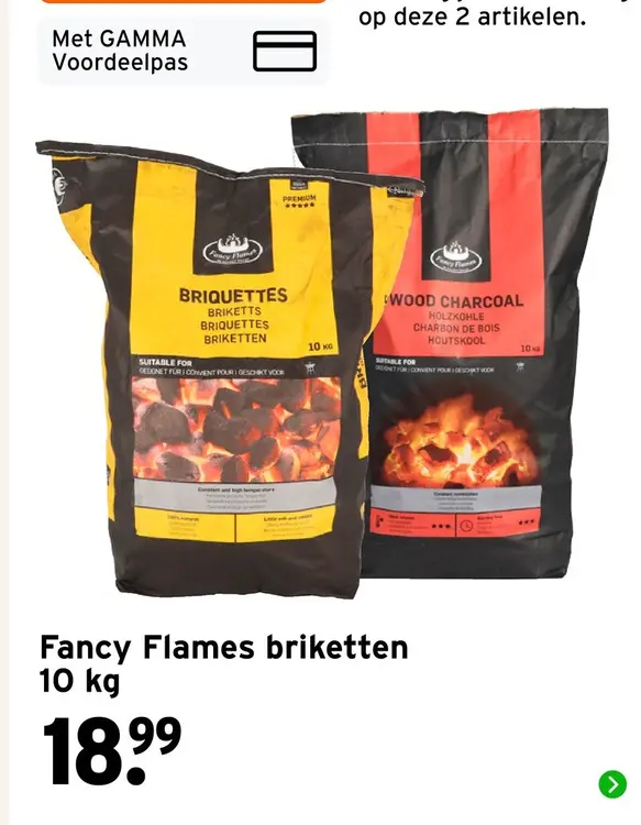 Aanbieding: Briketten