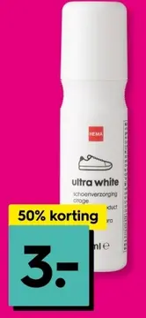 Aanbieding: ultra white schoenverzorging