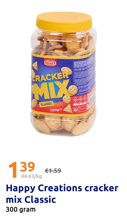 Promotie: Happy Creations cracker mix Classic