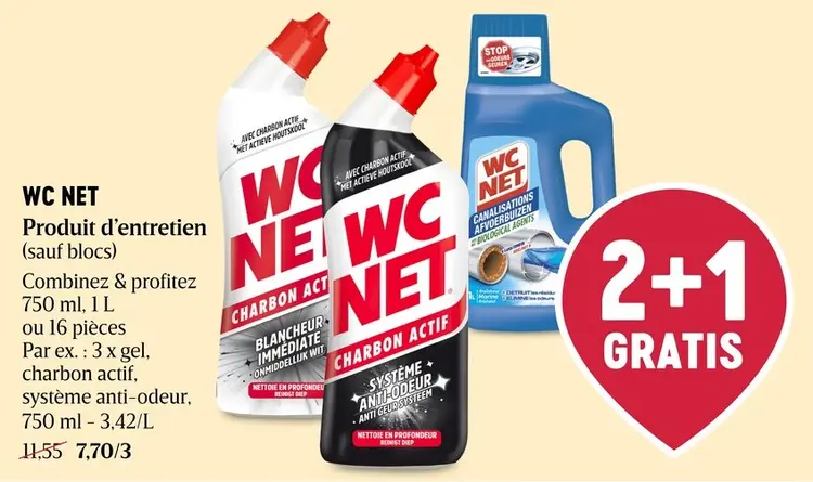 Offre: WC NET Produit d'entretien