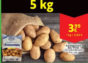 Aanbieding: aardappels