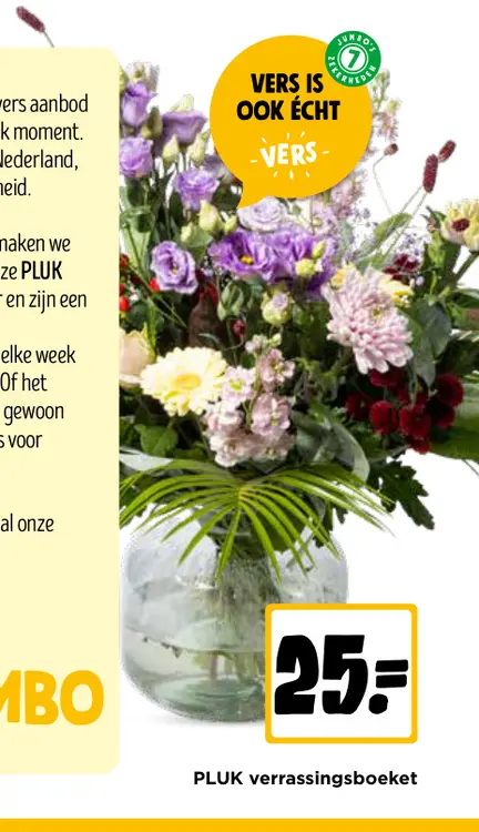 Promotie: PLUK verrassingsboeket