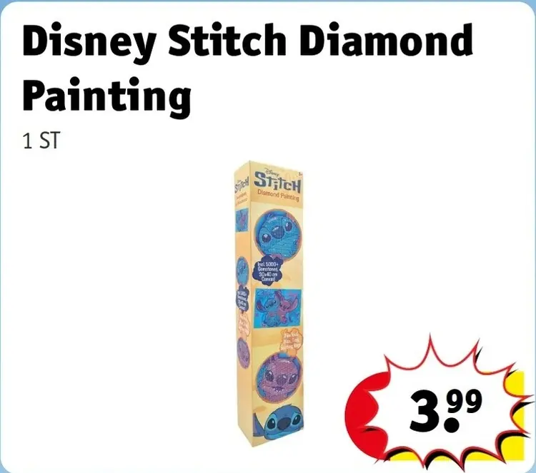 Aanbieding: Disney Stitsh Diamond Painting