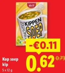 Aanbieding: Kop soep kip