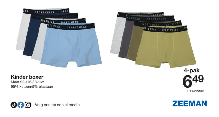 Promotie: Kinder boxer