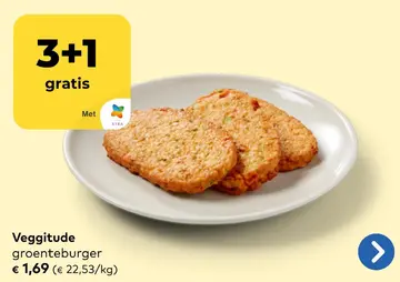 Aanbieding: Veggitude groenteburger