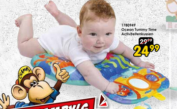 Aanbieding: Ocean Tummy Time Activiteitenkussen