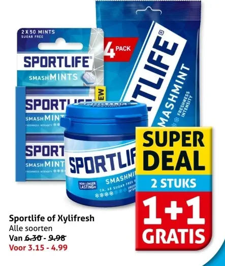 Aanbieding: Sportlife of Xylifresh
