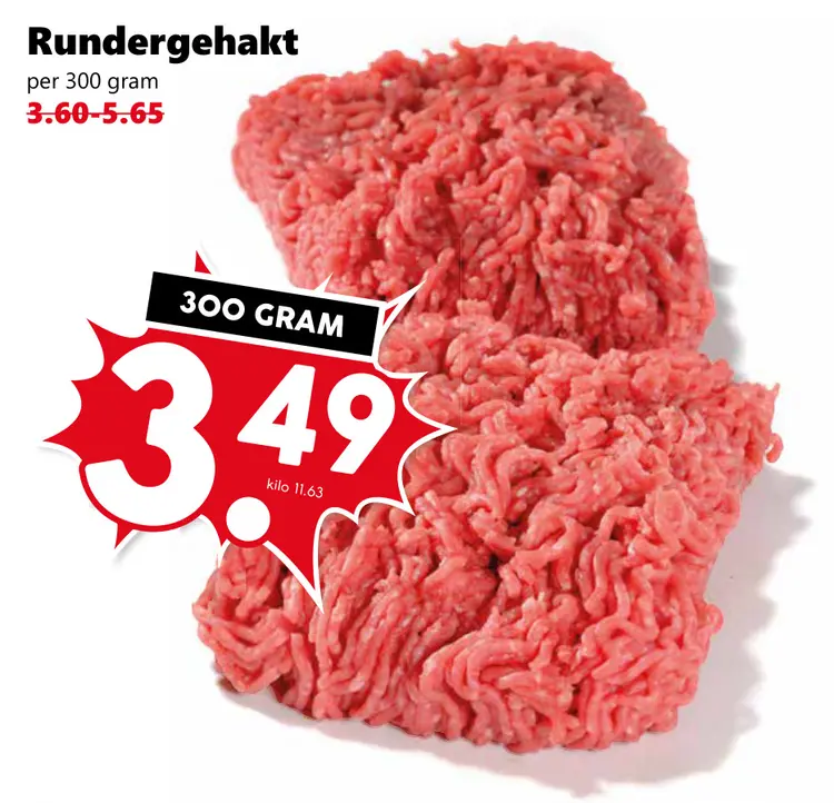 Aanbieding: Rundergehakt