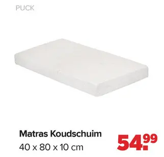 Promotie: Matras Koudschuim