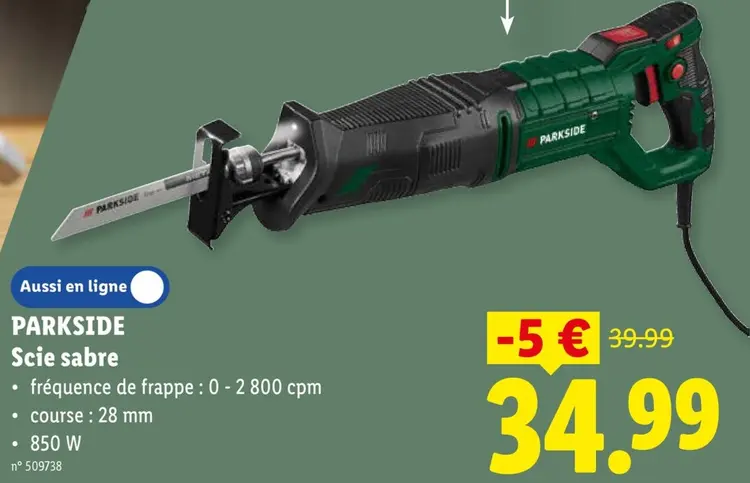 Offre: Scie sabre