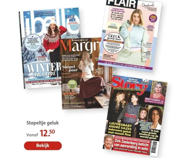 Aanbieding: Stapeltje geluk