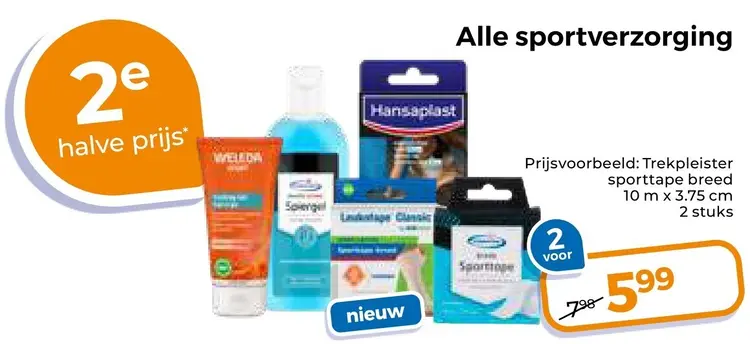 Aanbieding: Alle sportverzorging