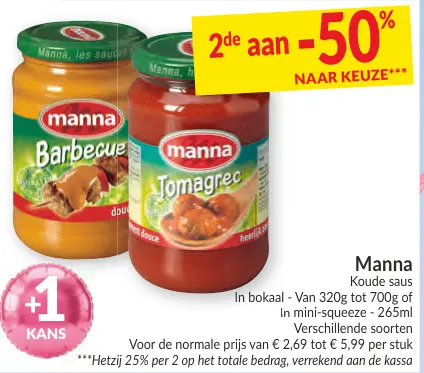 Promotie: Manna