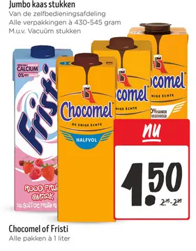 Aanbieding: Chocomel of Fristi
