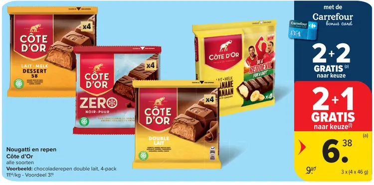 Promotie: Nougatti en repen