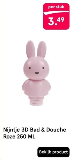 Aanbieding: Nijntje 3D Bad & Douche