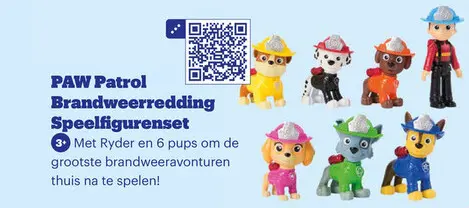 Promotie: Brandweerredding Speelfigurenset