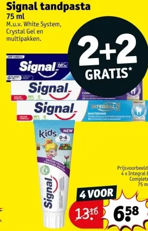 Promotie: Tandpasta