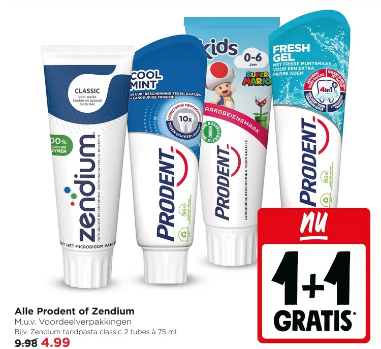 Aanbieding: Alle Prodent of Zendium