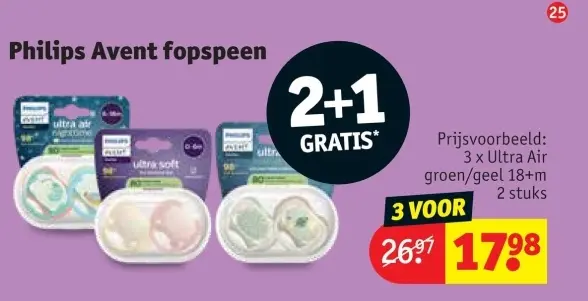 Promotie: Philips Avent fopspeen