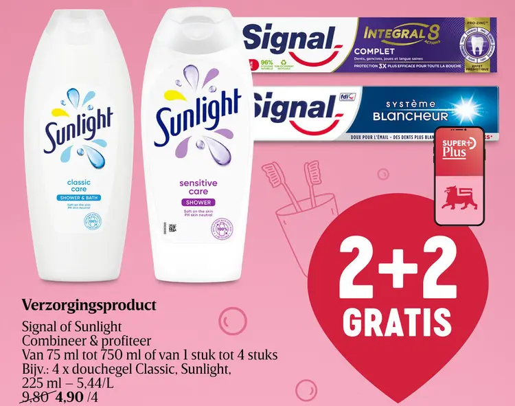 Promotie: Verzorgingsproduct