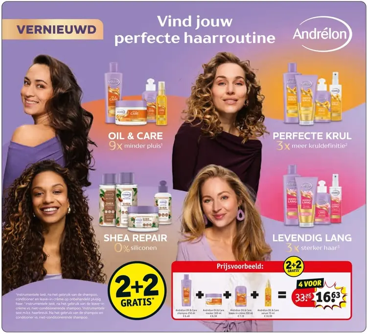 Aanbieding: Andrélon Oil & Care