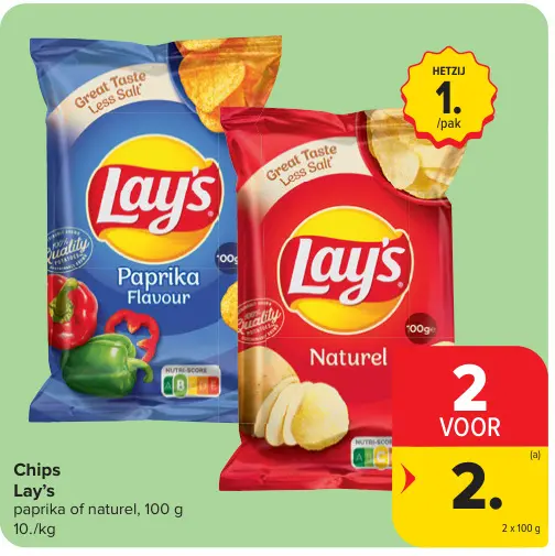 Promotie: Chips