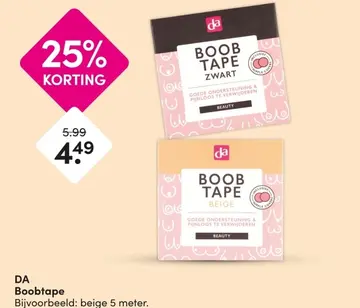 Aanbieding: Boobtape