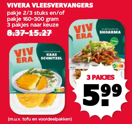Aanbieding: Vleesvervangers