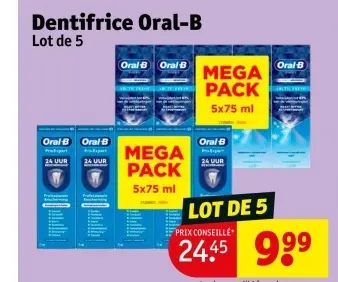 Offre: Dentifrice