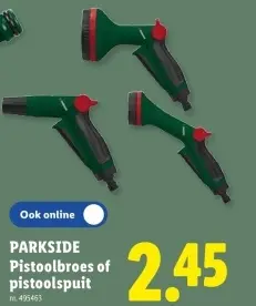 Promotie: Pistoolbroes of pistoolspuit